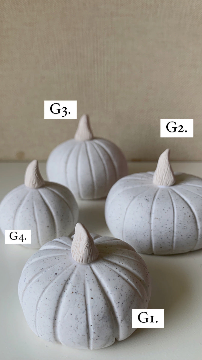 Polymer Clay Pumpkins