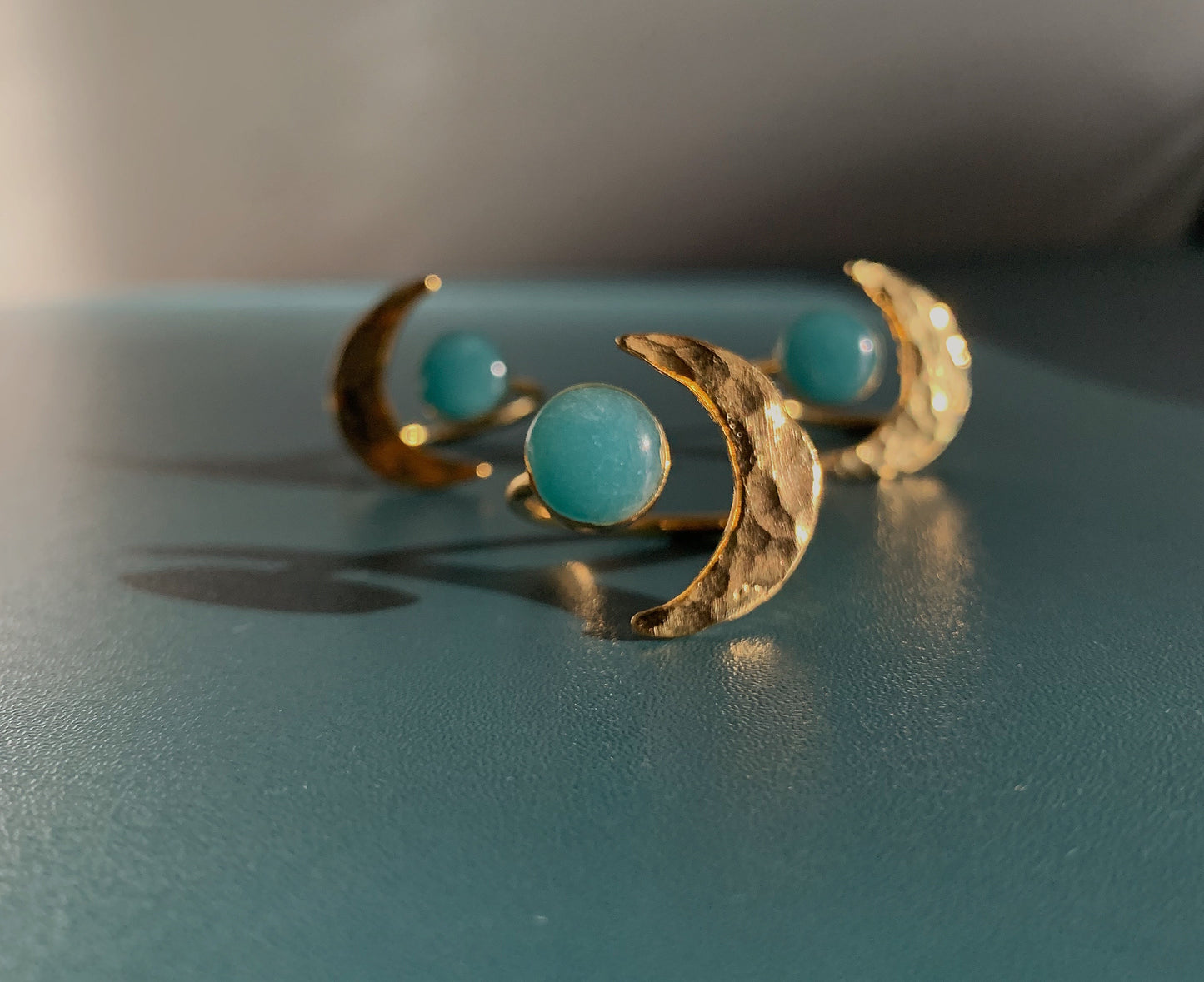 Gold Moon Ring