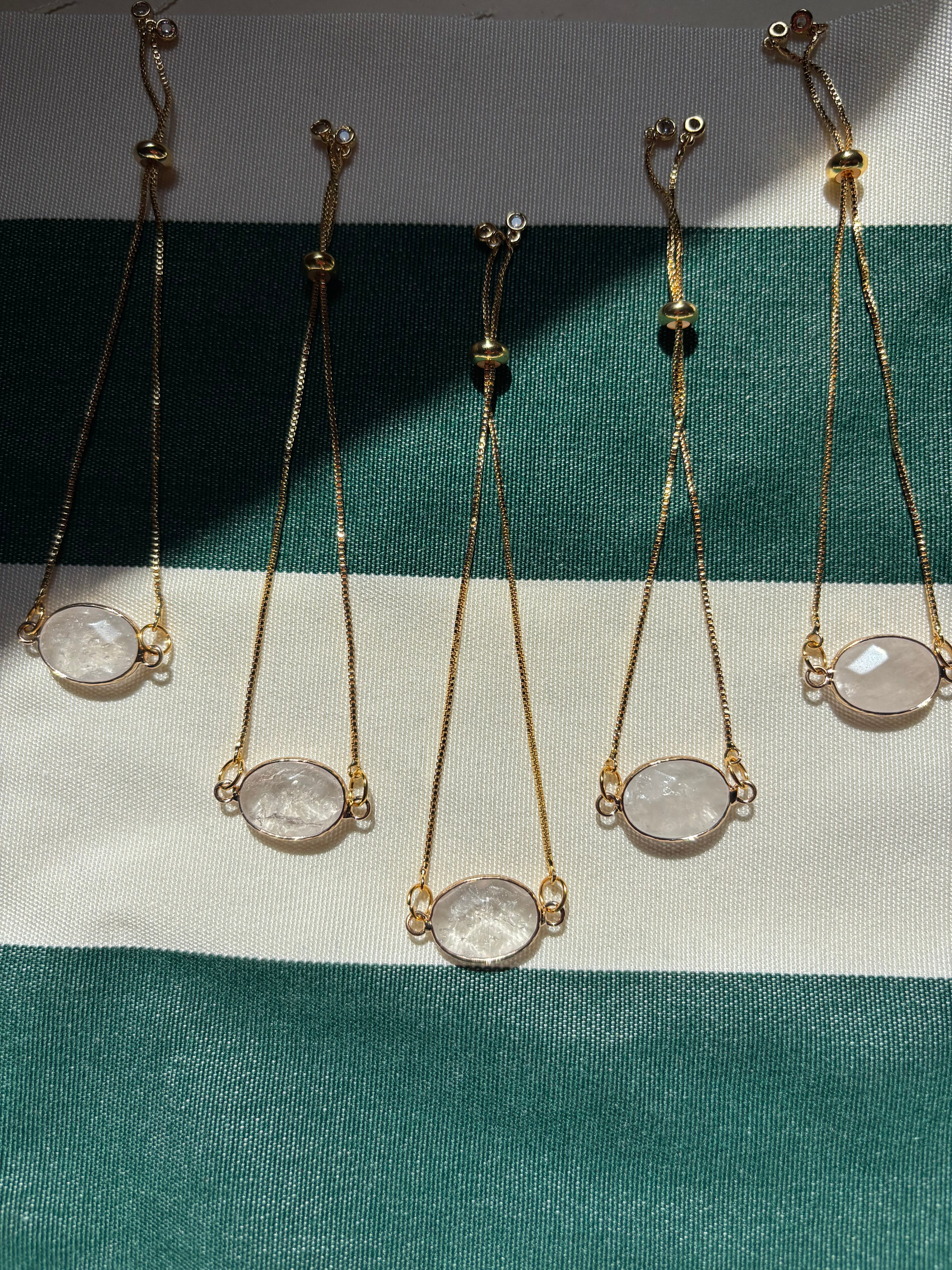 White Quartz Bracelet