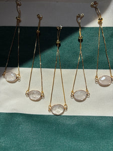 White Quartz Bracelet