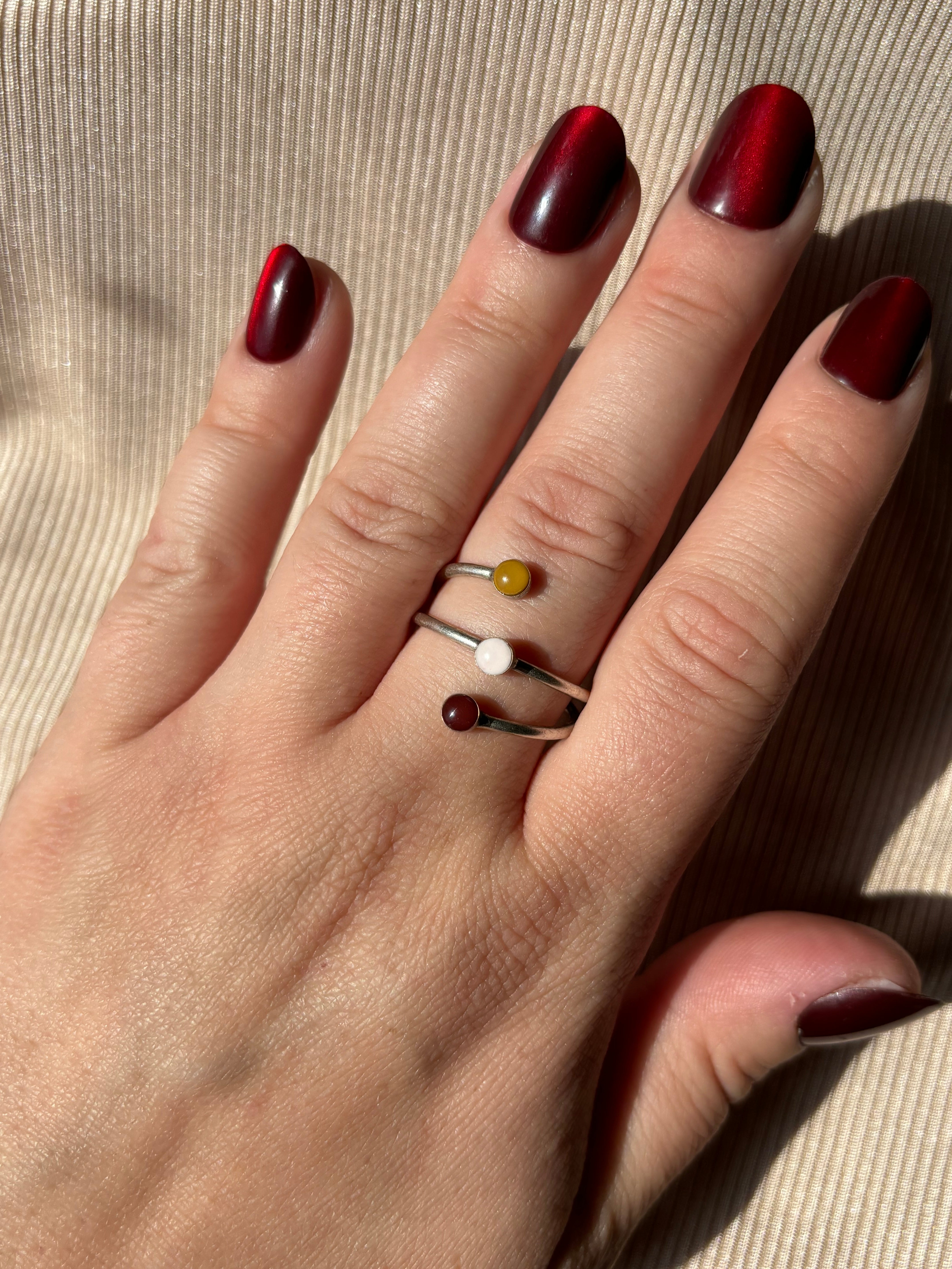 3 Dot Ring: Fall Colors