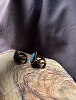 Load image into Gallery viewer, Bronze Turquoise Ring
