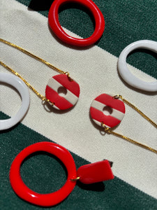 Life Saver Striped Ring