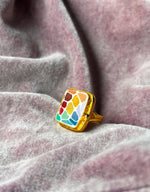 Load image into Gallery viewer, Mosaic Statement Ring
