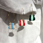 Load image into Gallery viewer, Striped Summer Hoops
