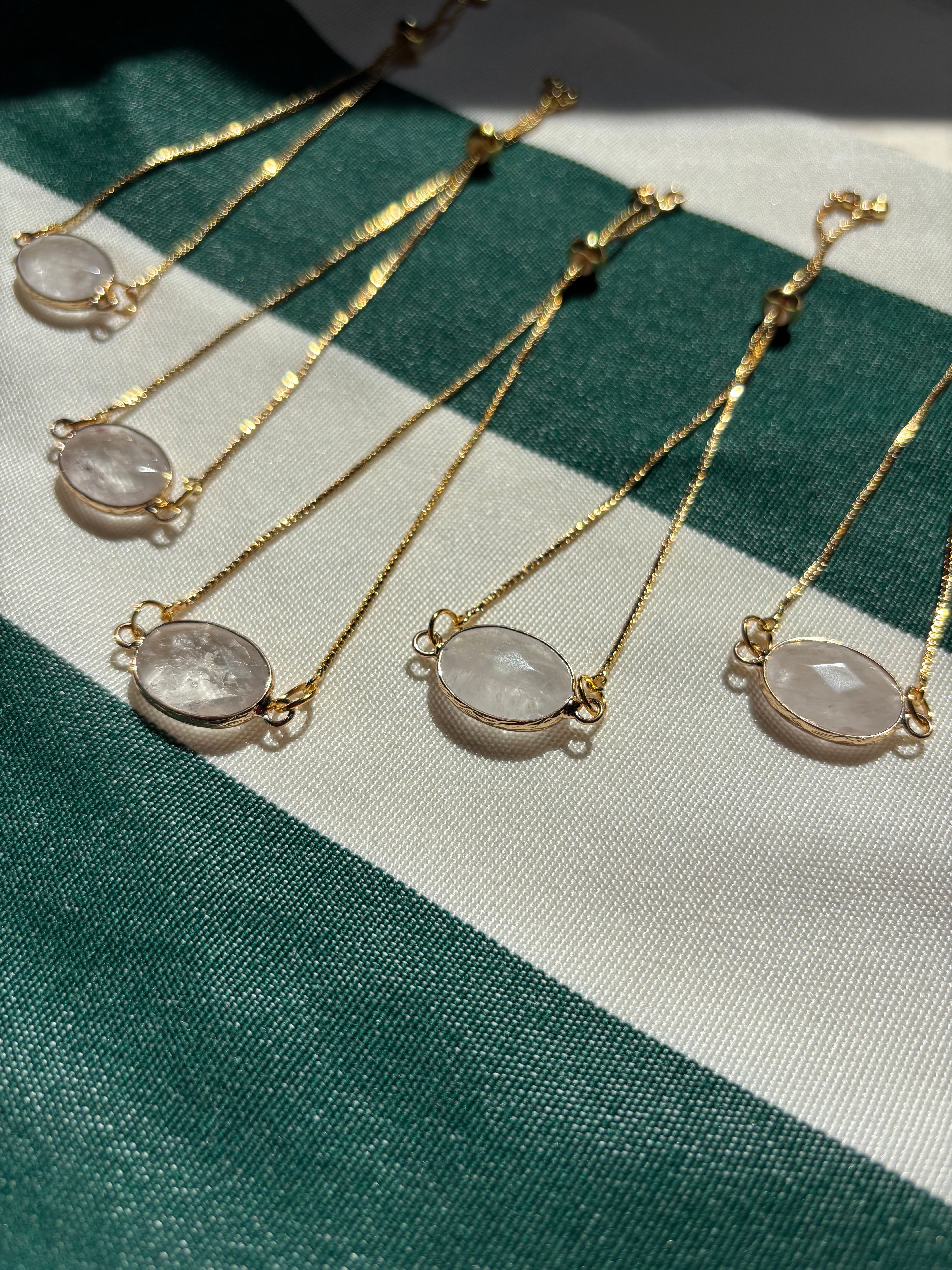 White Quartz Bracelet