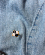 Load image into Gallery viewer, Checkered Adjustable Ring
