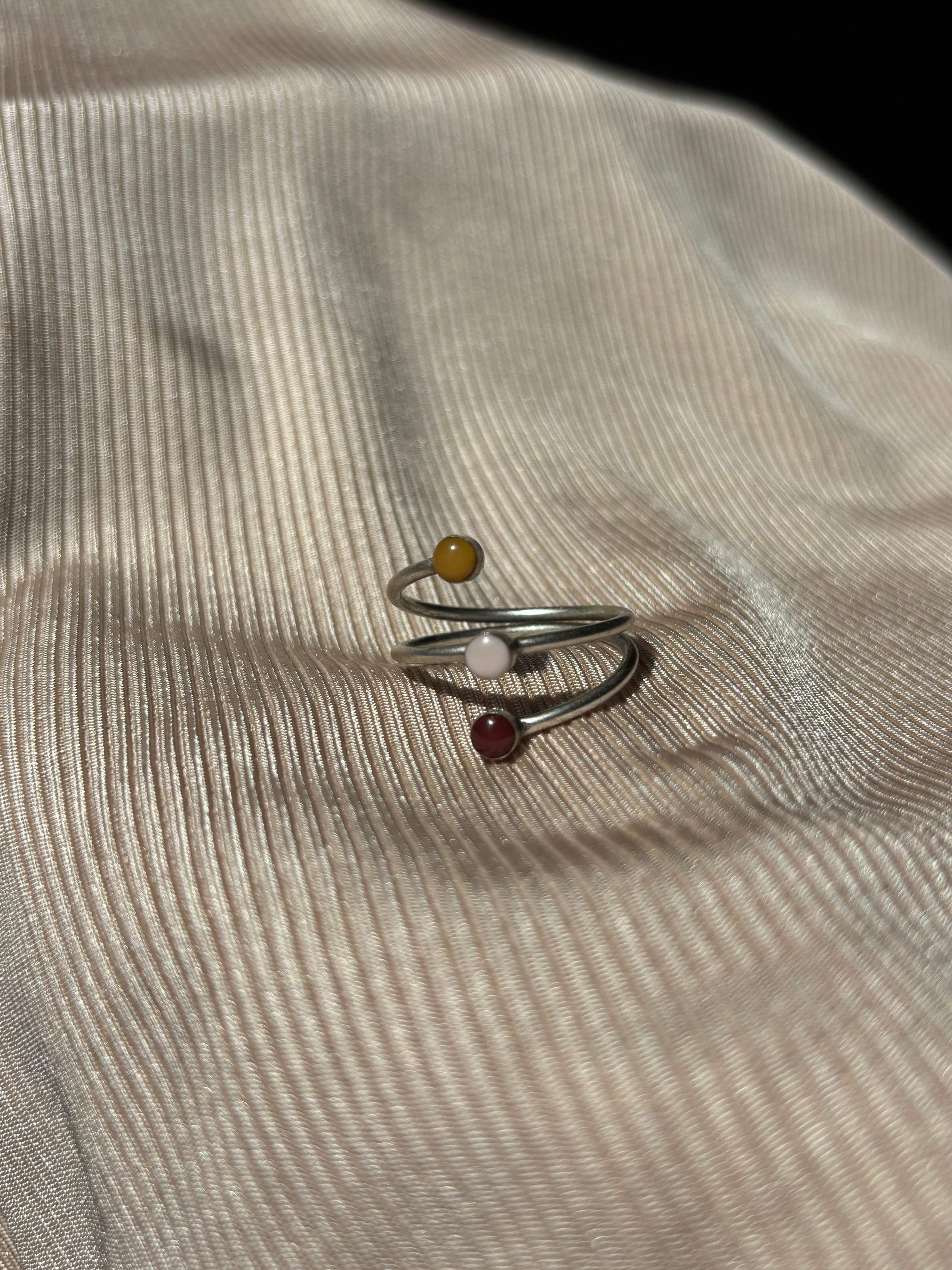 3 Dot Ring: Fall Colors