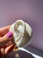 Load image into Gallery viewer, Double Hoop Fake Ear Cuff- No Piercing Required

