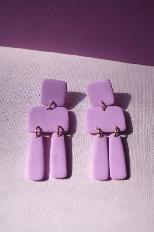 Hot Lilac Stonehenge Studs