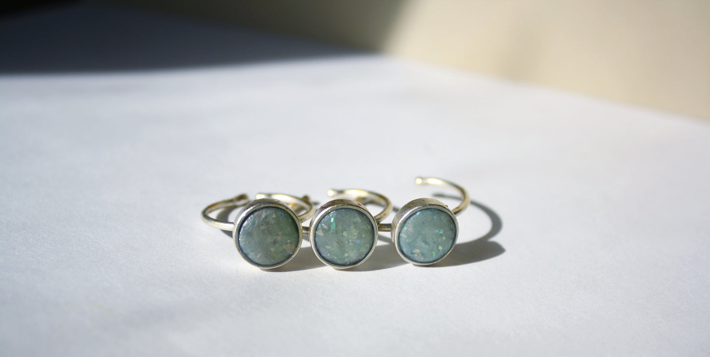 Gumball Opal Adjustable Ring