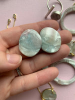 Load image into Gallery viewer, Mother of Pearl Clay Organic Studs
